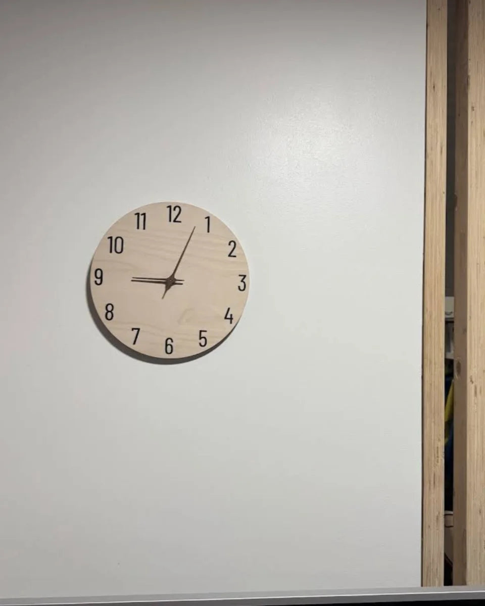 Vanerikello seinällä