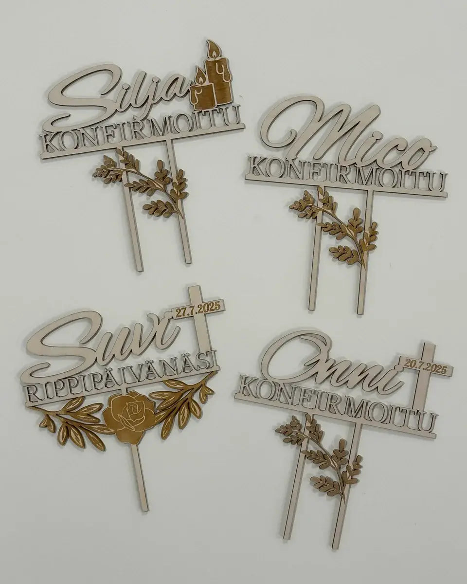 Konfirmoitu kakunkoriste malleja