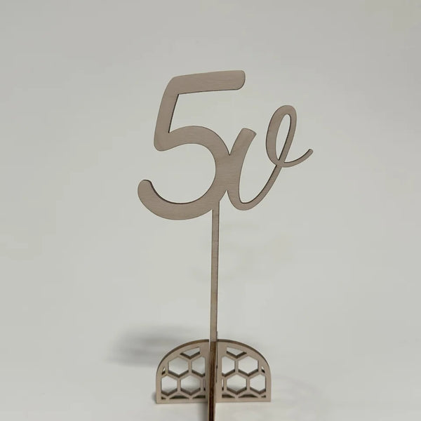 Numero -kakkukoristeet