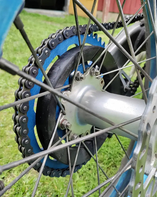 TM ketjutuki lähikuva