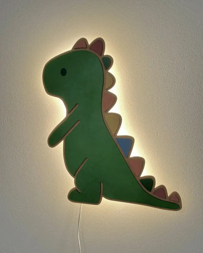 Dinosaurus lampunvarjostin malli