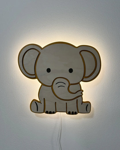 Elefantti lampunvarjostin - LED
